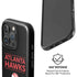 NBA Atlanta Hawks Standard - Black iPhone 16 Pro Magsafe Impact Case